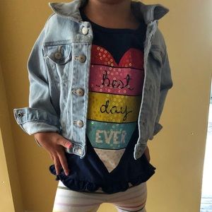 Toddler Jean jacket, size 2T, light blue